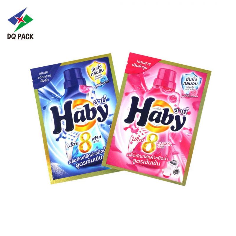 Customized Printing Stand up Pouch for Wash Detergent Plastic Packaging