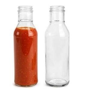 12 Oz Ring Neck Glass Sauce Bottle 38-400