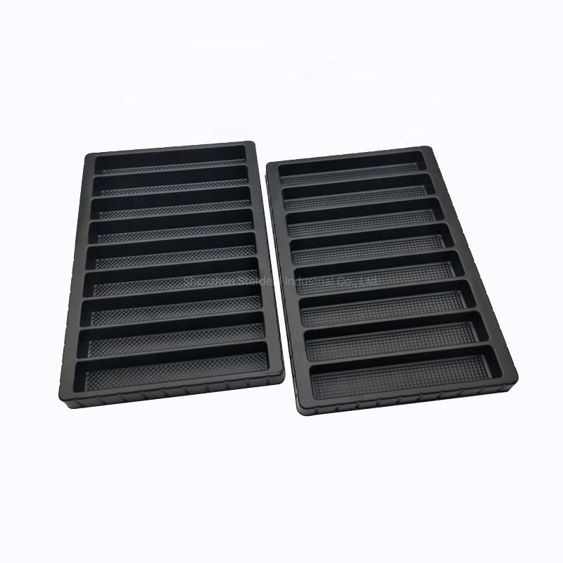 Custom PS Food Thermoformed Blister Plastic Candy Chocolate Trays