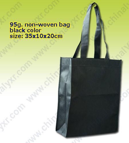 Simple Style Foldable Shopping Bag with Two Long Handle