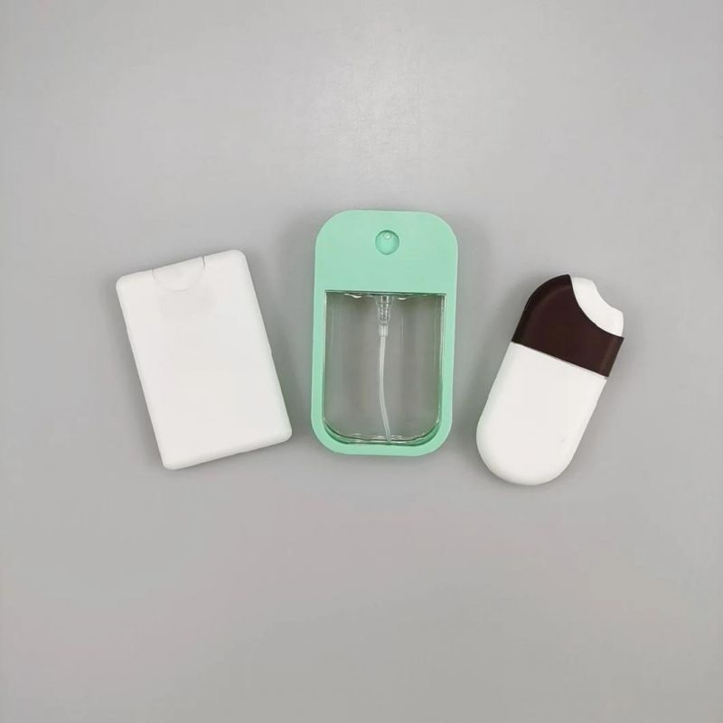 50ml Square Mini Credit Card Perfume Spray Bottle for Travel