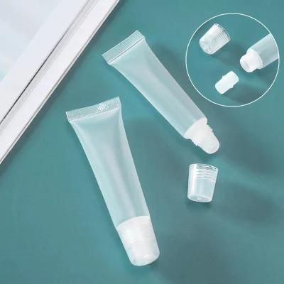 Clear Color Plastic Tube for Suncream Packaging Tube