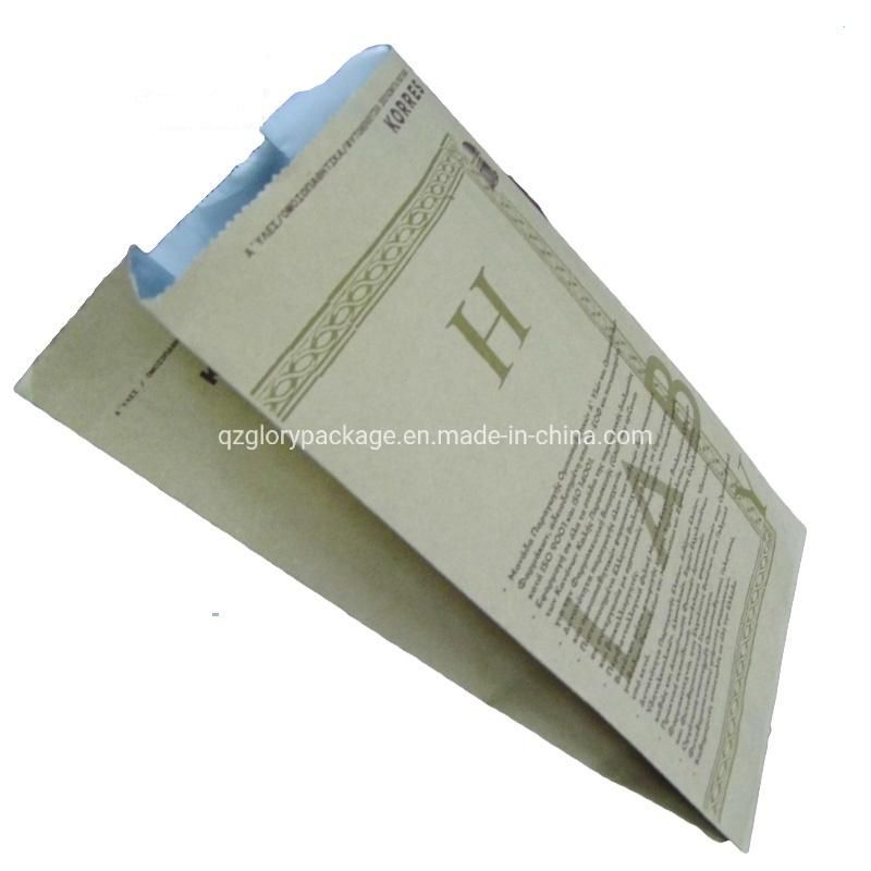 Food Packaging Aluminium Foil Lined Paper Bags Kebab Chicken Bags