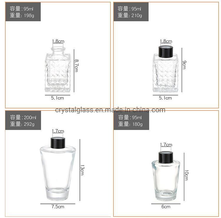 50ml 100ml 120ml 150ml Crimp Perfume Aroma Glass Bottle