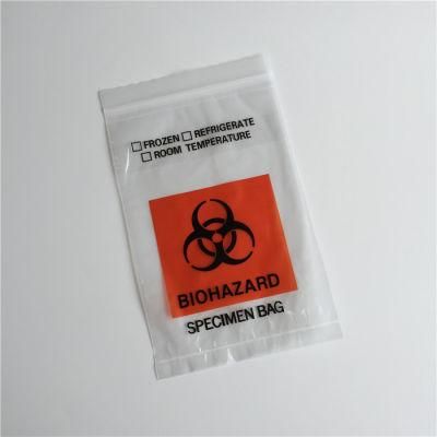 Popular Sales Clear Specimen Transport Biohazard Tube Package for Safety