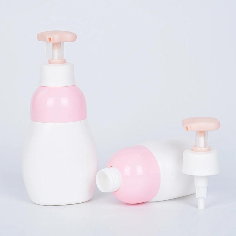 Wholesale Plastic HDPE 300ml 400ml Baby Body Lotion Bottle with Pump