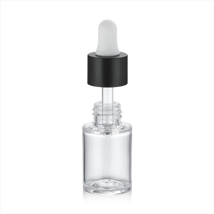 25ml 40ml Empty Clear Square Cosmetic Plastic Pipette Essential Oil Dropper Bottle with Black Dropper Serum Glass Dropper Luxury 30ml Dropper Glass Bottle