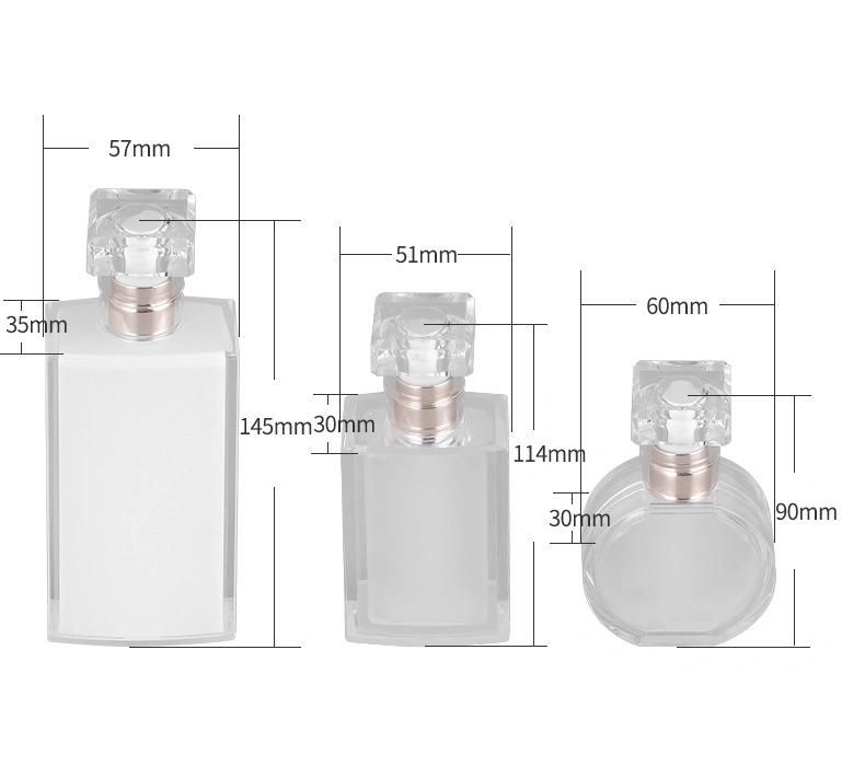 30ml 40ml 60ml 100ml Customized Empty Plastic Fragrance Perfume Bottle Container for Mist