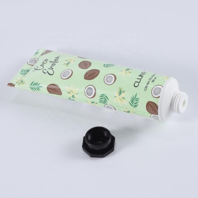 50ml Cosmetic Plastic Oval Bb Cream Aluminum Plastic Abl Pbl Tube