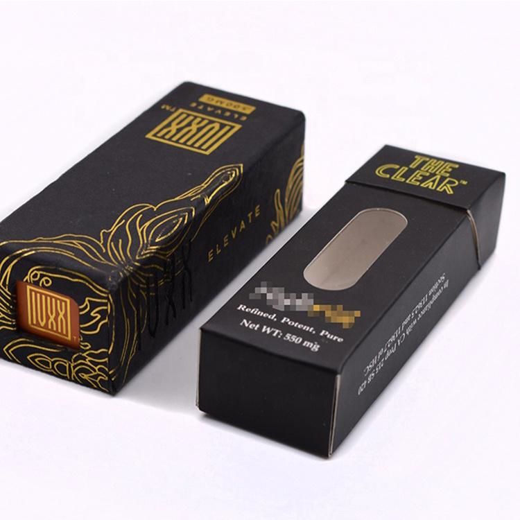 Recyclable Cardboard Vape Cartridge Cartridge Packaging Box