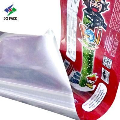 Dq Pack Printing Sealing Film Laminated Puffed Food Packaging Film Aluminum Foil PVC for Biscuits Cookies