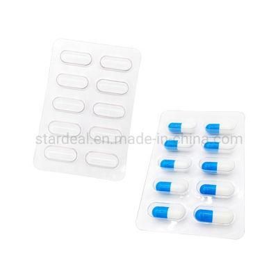 Disposable Plastic Medical Clear Pills Blister Trays Packaging
