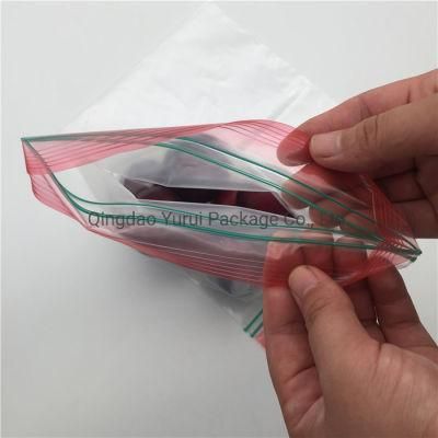 Custom Disposable Transparent Ziplock Packaging Bag &prime; 15cm&prime; Zipper Bag