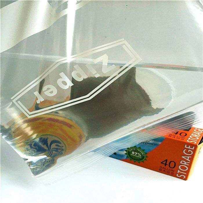 Factory Wholesale Transparent Clear Big Volume Ziplock Bag ′ 1 ′ Liter