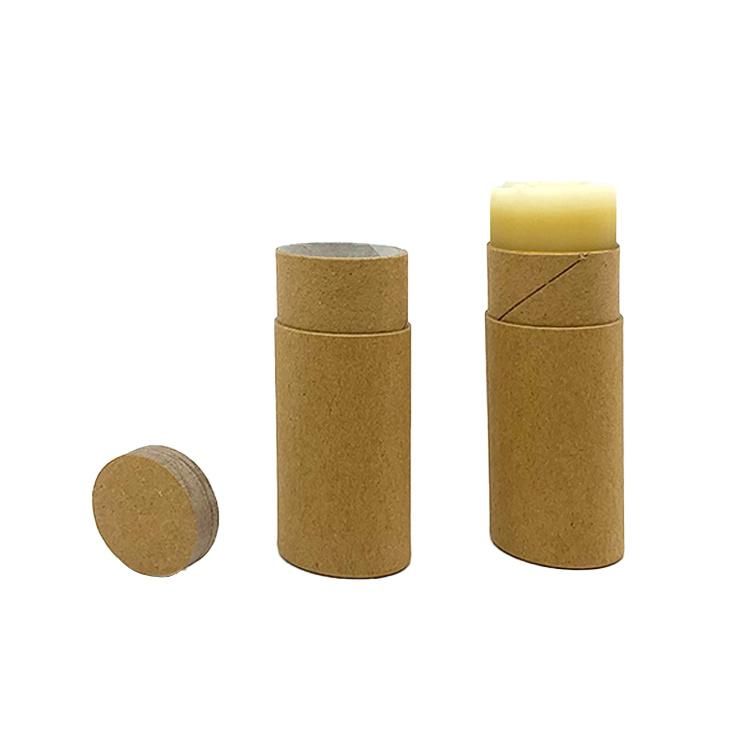 100% Plastic Free Deodorant Oval Cardboard Paper Tube