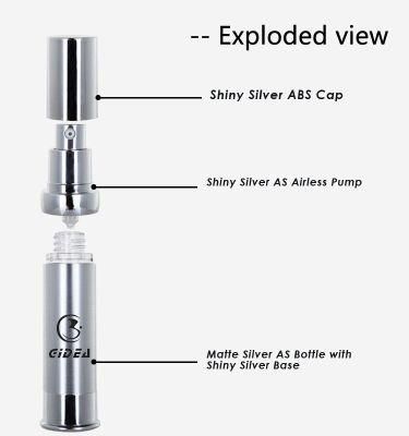 15ml 20ml 30ml Cylinder as Airless Bottle