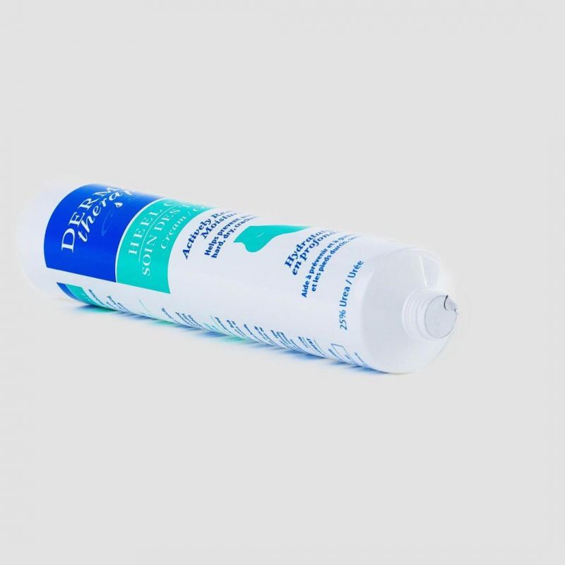 Customized 5ml-300ml White Plastic Soft Tube Cosmetic Container Facial Cleanser Hand Cream Shampoo Packing Squeeze