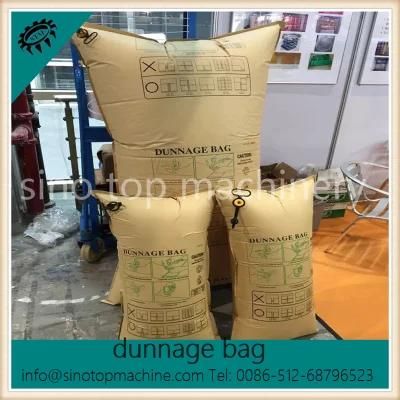 Brown Kraft Paper Stuff Void Filling Air Bag for Pallet Safety OEM