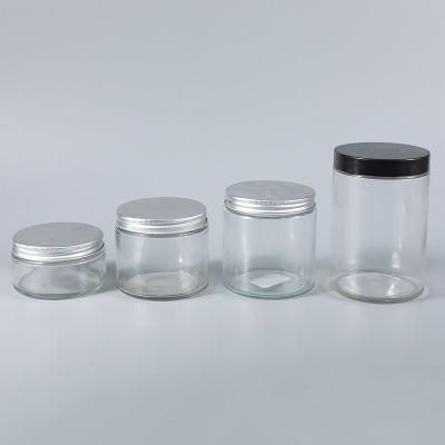 300ml Tall Clear Glass Candy Jar Food Storage Packaging Jar