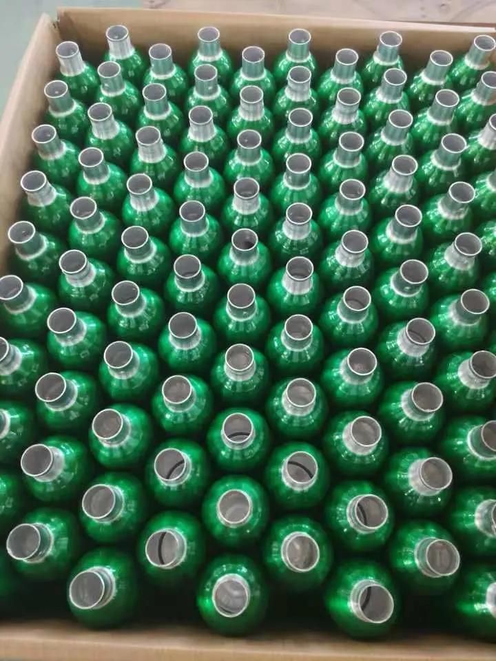 250ml Aluminium Bottle for Chemical Pesticide Packing 55*153mm