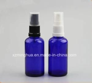 50ml 100ml Cobalt Blue Color Essential Oil Glass Spray Bottle