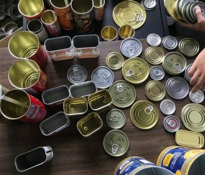 Empty Tin Can for Fish Packing 155g