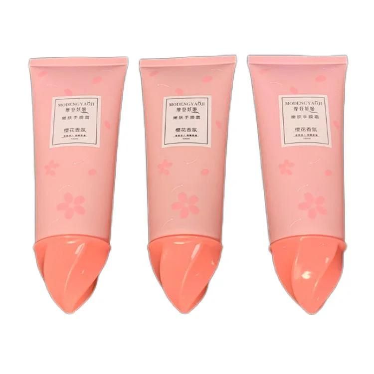 Custom 15ml 30ml Pink Cosmetic Soft Tube Face Wash Tube Cream Lotion Facial Cleanser Squeeze Tubes Packaging