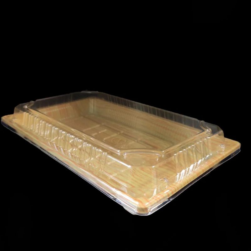 Disposable Food Tray plastic Sushi/Bread/Cake Food Container