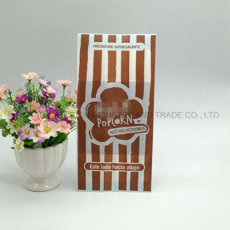 Microwave Popcorn Kraft Paper Bag 100g Food Packaging Paper Bag