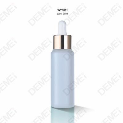 15ml 20ml 30ml 50ml Clear Frosted Glass Dropper Essential Oil Bottle with Aluminum Dropper