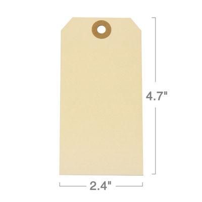 Custom Kraft Manila Swing Tags with Eyelet (MT5S)