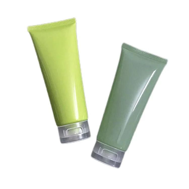 Custom Empty Plastic PE Shampoo Hand Cream Body Lotion Soft Cosmetic Packaging Toothpaste Plastic Squeeze Tubes