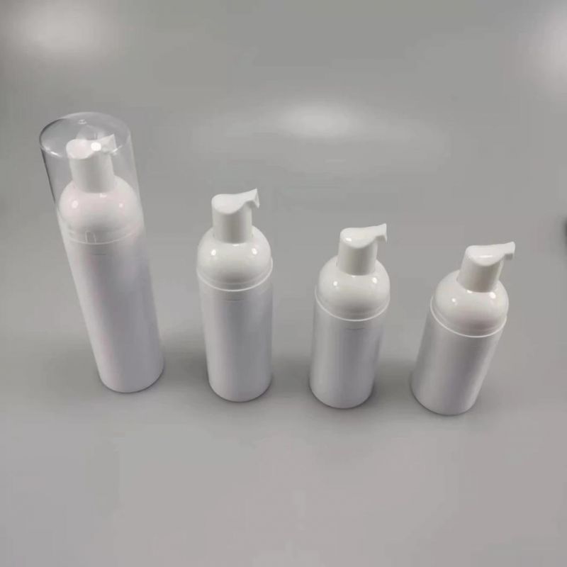 Foaming Lash Shampoo Face Cleanser Bottle Clear 100ml 120ml 150ml 200ml Plastic Soap Dispenser Foam Pump Bottle