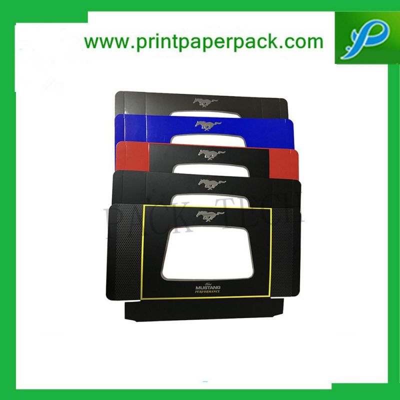 Customized Space Saving Folding Glossy Lamination Card Box