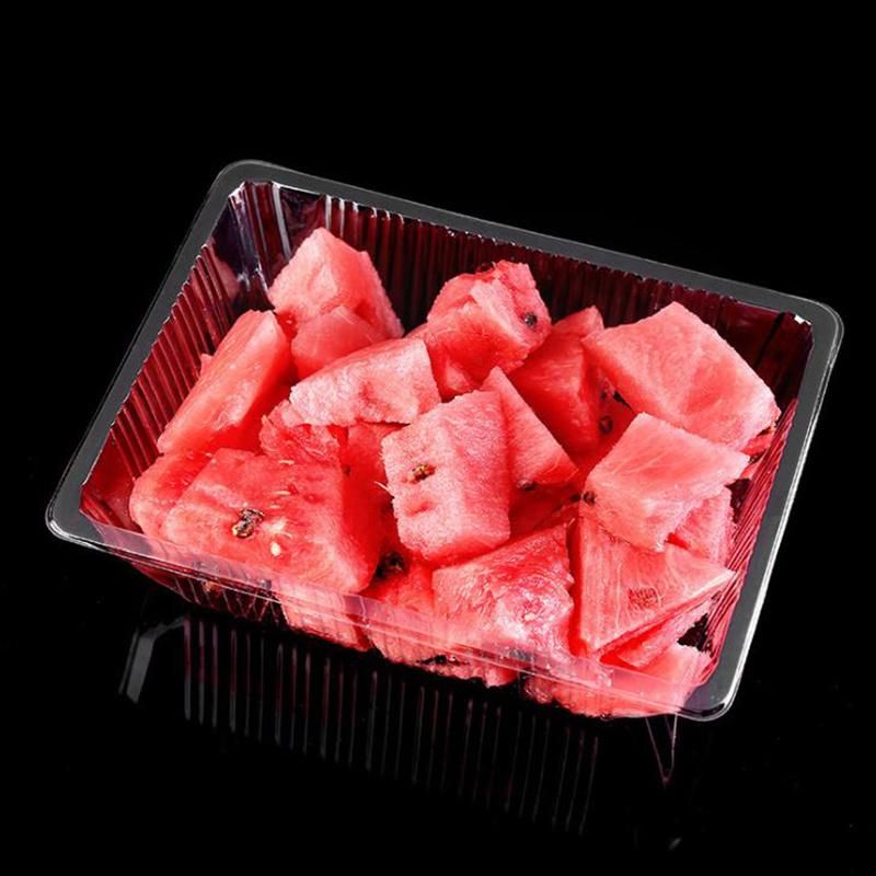 Disposable Tray Transparent Food Grade Fruit Plastic Box