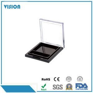 Plastic Box with Square Eye Shadow Compact Case