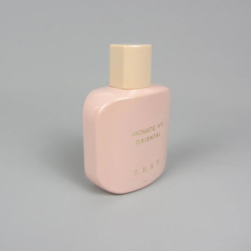 100ml Luxury Shape Cosmetic Transparent Spray Glass Perfume Bottle