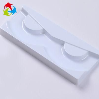 Display Packaging Box White Plastic Eyelash Tray for Sale