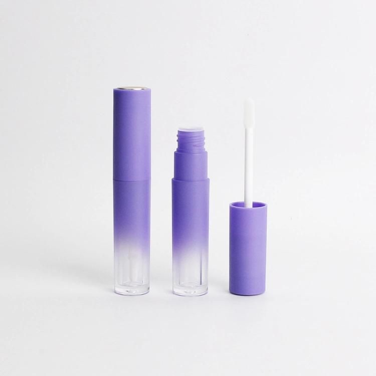 Gradient Lipgloss Packaging Empty Lip Gloss Container Tube with Brush