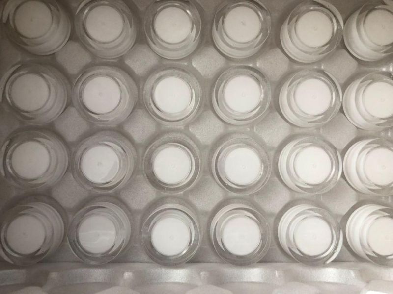 20mm 24mm 28mm Cosmetic Packaging White PP Plastic Butterfly Flip Top Lid Bottle Screw Caps