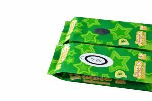 Flexible Plastic Wet Tissue Packaging Bag