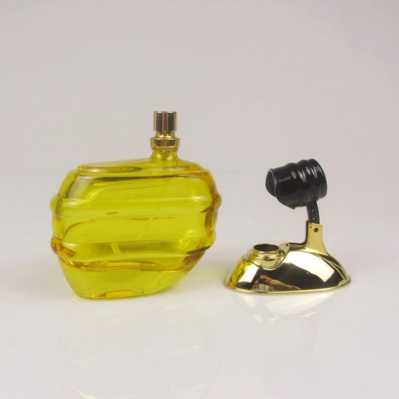 Empty Gold Perfume Glass Bottle 100 Ml