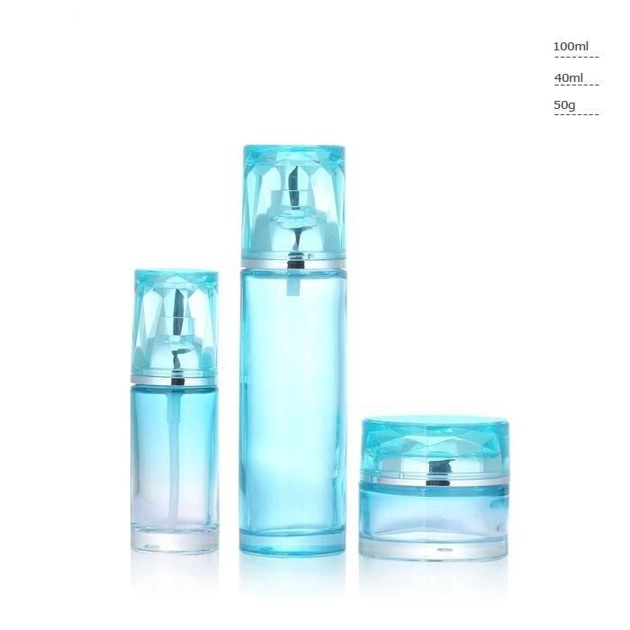 Ll23 S Cosmetic Airless Bottle Double Pump Luxury Airless Bottle Have Stock