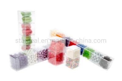 Custom Gift PVC Pet Plastic Sweet Candy Clear Favor Box