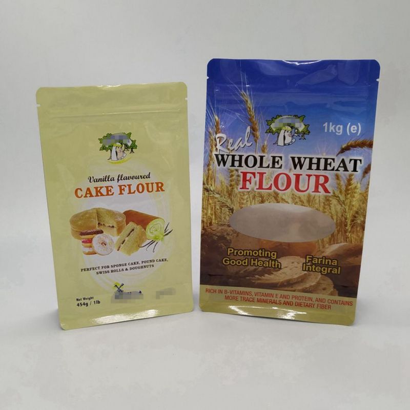 700g Flour Packing Bag Stand up Zipper Bag