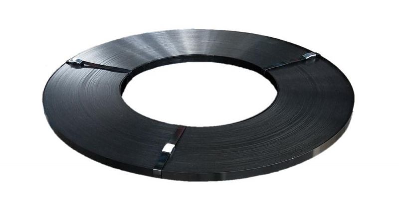 Galvanized Black Metal Binding Strap Packing Steel Strip Belt