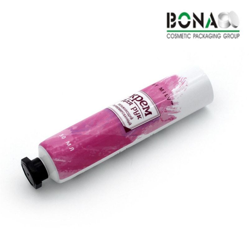 30ml Laminated Abl Pbl Hand Cream Tube with Octagon Cap for Cosmetic Packaging