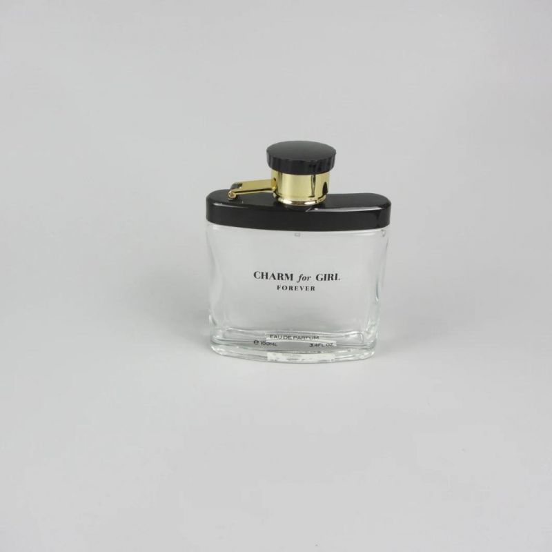 Hot Sale Square Glass Perfume Bottle with Sprayer