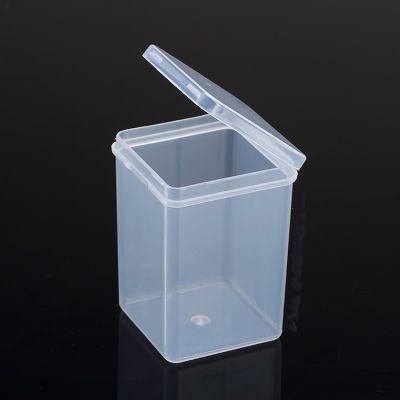 Convenient Cotton Bud/Swab Square Plastic Packing Box, Storage Container