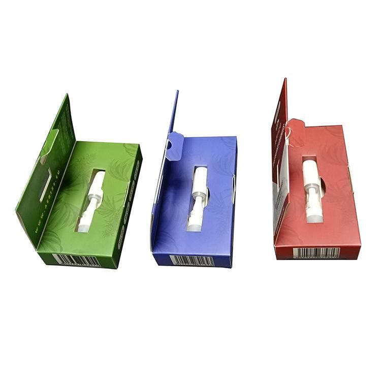 Vape Cartridge Atomizer Packaging Box with Hook